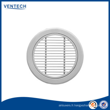 rond aluminium grille linéaire pour la ventilation